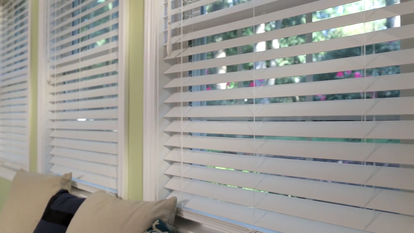 faux wood blinds