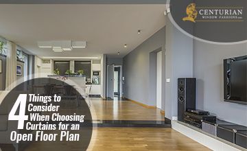 4 Things To Consider When Choosing Curtains For An Open Floor Plan