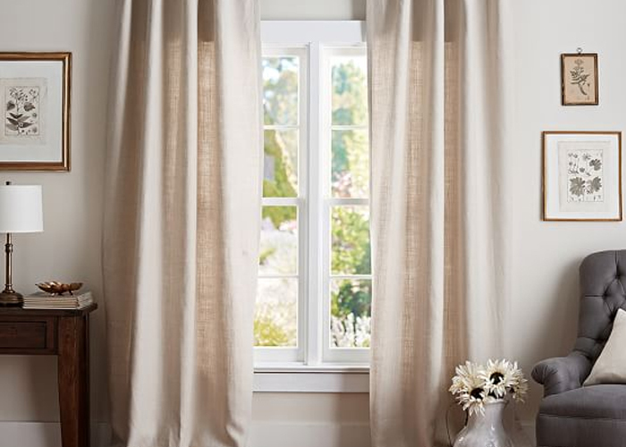 light drapes for windows